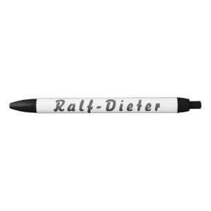 Caneta Preta Ralf-Dieter Kugelschreiber