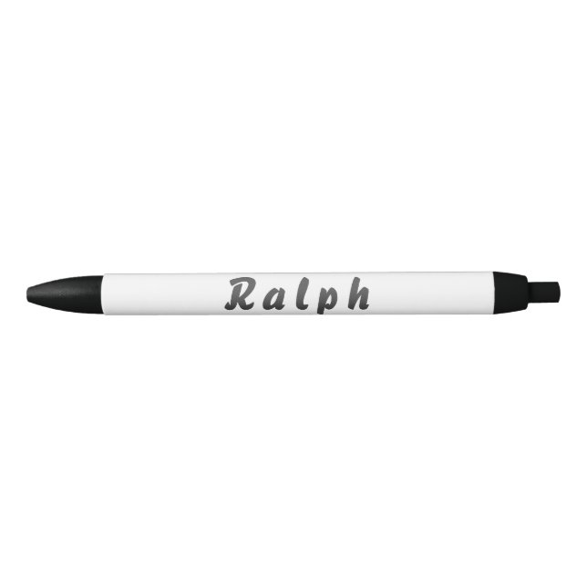 Caneta Preta Ralph Kugelschreiber (Frente)