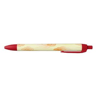 Caneta Preta Red Cream Lucky Clouds Pen
