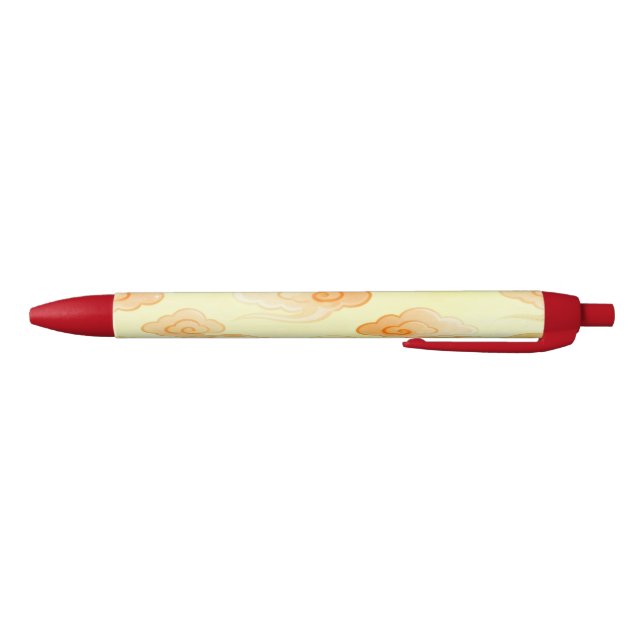 Caneta Preta Red Cream Lucky Clouds Pen (Parte Inferior)