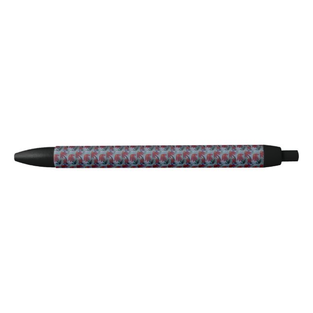Caneta Preta Red Daisy (Frente)