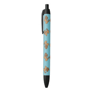 Caneta Preta Red Norfolk Terrier