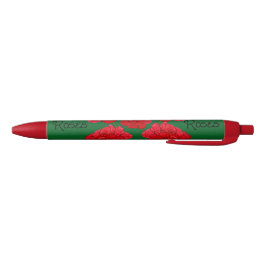 Caneta Preta Rosas