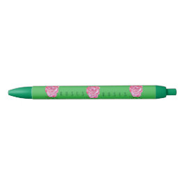 Caneta Preta Rosas