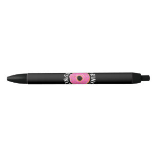 Caneta Preta Rosquinha Sprinkle Kindness Meninas Engraçadas Mul