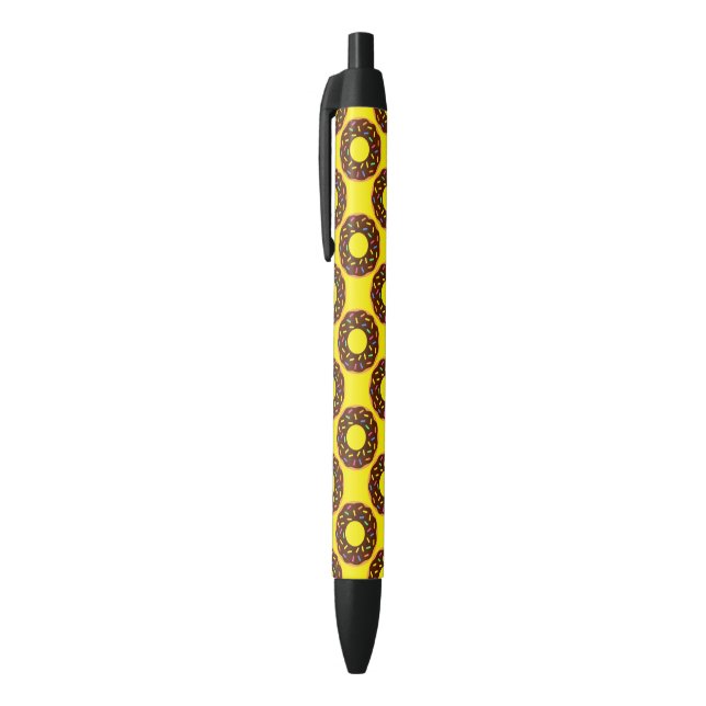 Caneta Preta Rosquinhas de chocolate super felizes (Topo (Vertical))