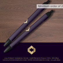 Roxo Moderno Elegante