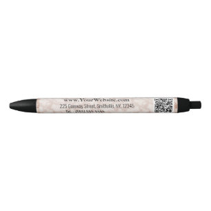 Caneta Preta Rustic Brown Marble
