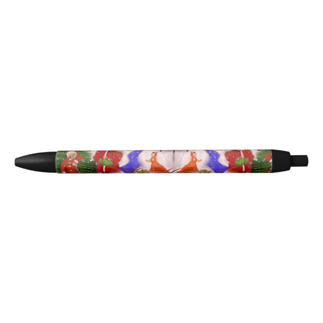 Caneta Preta Série Feliz Natal (Frente)