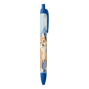 Caneta Preta Shiba Inu