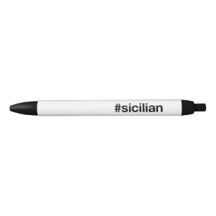 Caneta Preta SICILIAN Hashtag