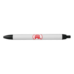 Caneta Preta Símbolo Político do Partido Republicano (Elefante)