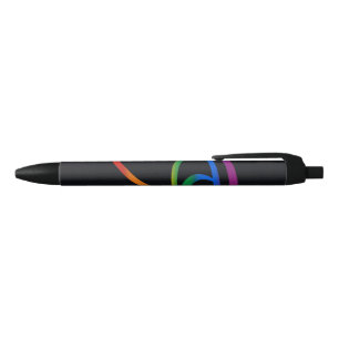 Caneta Preta Sinalizador do Orgulho do Gótico gay