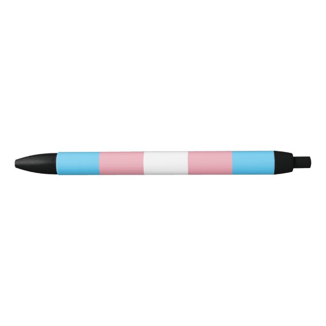 Caneta Preta Sinalizador do Orgulho Transgênero (Frente)