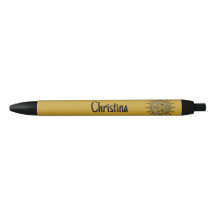 Sol Asteca Nome Personalizado