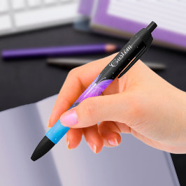 Caneta Preta Space Fantasy Butterfly Cosmmic