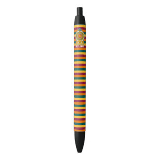 Caneta Preta Sri Lanka Flag Cute Patriotic Black Ink Pen