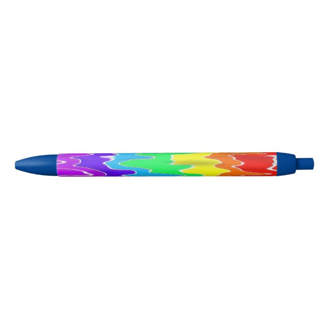 Caneta Preta Stylo couleurs LGBT (Frente)