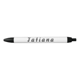Caneta Preta Tatiana Kugelschreiber