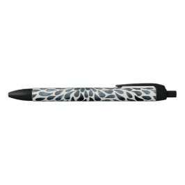 Caneta Preta Teardrop Petals