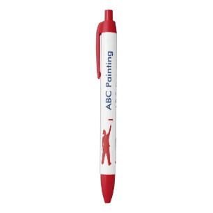 Caneta Preta Tema do negócio do pintor