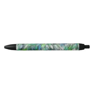 Caneta Preta Textura em tecido Peles verdes Design-68745