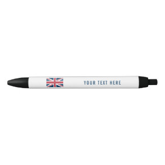 Caneta Preta The Union Jack British Flag