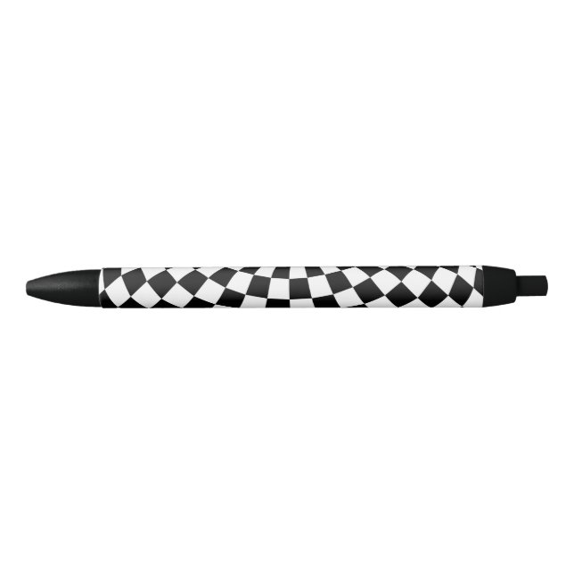 Caneta Preta Thunder_Cove Globo Verificado Preto/Branco (Frente)