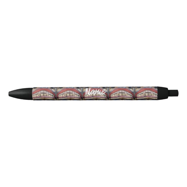 Caneta Preta Thunder_Cove Totem de Rosto Polar (Frente)