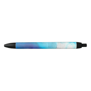 Caneta Preta Tinta de álcool marmoreado com abstrato funky pas