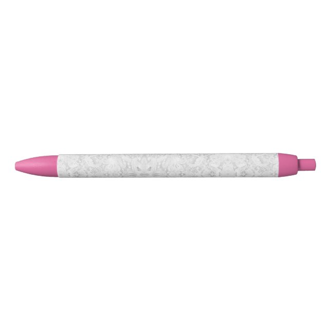 Caneta Preta Traço branco de queda (Frente)