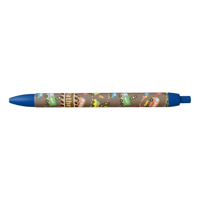 Caneta Preta Transportadores Brown (Frente)