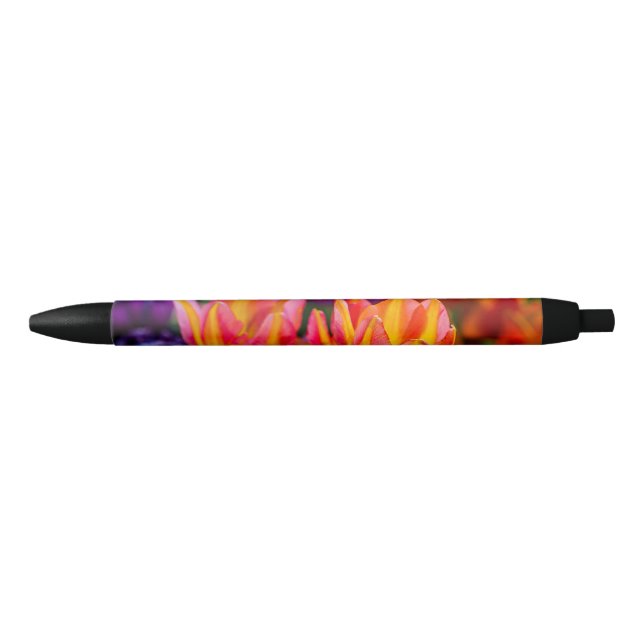 Caneta Preta Tulipas Encantando 16 (Frente)