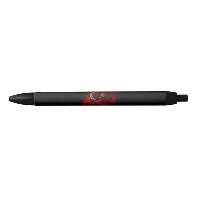 Caneta Preta Turkey flag (Frente)