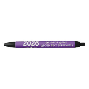 Caneta Preta Turma de 2026 Graduação