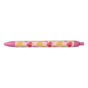Caneta Preta Vaca Gummy Fruta Tropical Rosa