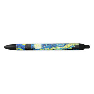 Caneta Preta Van Gogh - Starry Night, famoso quadro