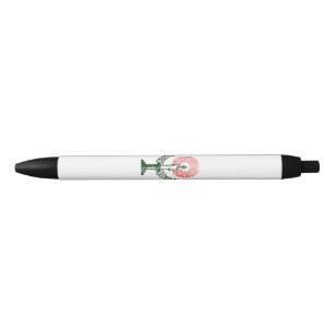 Caneta Preta Vela de Natal