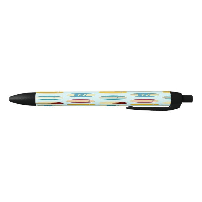 Caneta Preta Vintage Longboards (Parte Inferior)