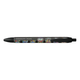 Caneta Preta Vintage Stainage Glass Company/Event