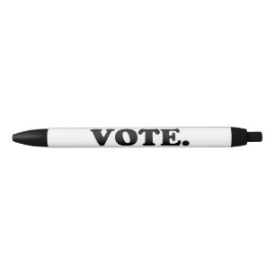 Caneta Preta "votação" - preto branco