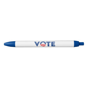 Caneta Preta Vote Joe Hope 2020 Biden, azul, vermelho, branco