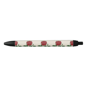 Caneta Preta Walter Crane A Rosa vermelha De Wallpaper Saxon