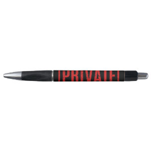Caneta Privada Preta