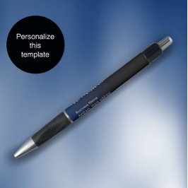 Caneta Promoção Empresarial Moderna Personalizada com Gra