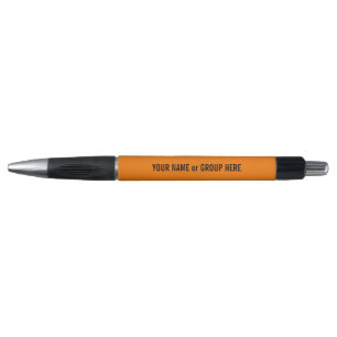 Caneta Promocional de Texto e Nome do Grupo Personalizado