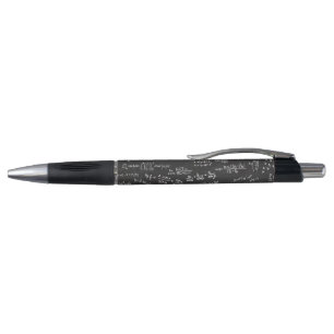 Caneta Quadro negro com fórmulas matemáticas