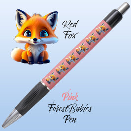 Caneta Raposa Vermelha, Pia-Rosa Básica Única