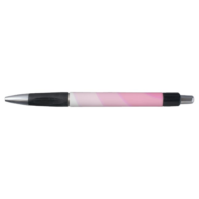 Caneta Rodovalho circular cor-de-rosa (Frente)
