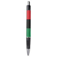 Sinalizador vermelho, preto e verde
